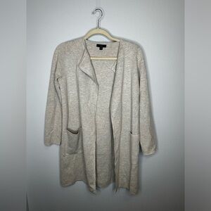 JCrew cotton wool blend gray cardigan women’s size XXS